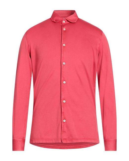Fedeli Hemd in Pink für Herren