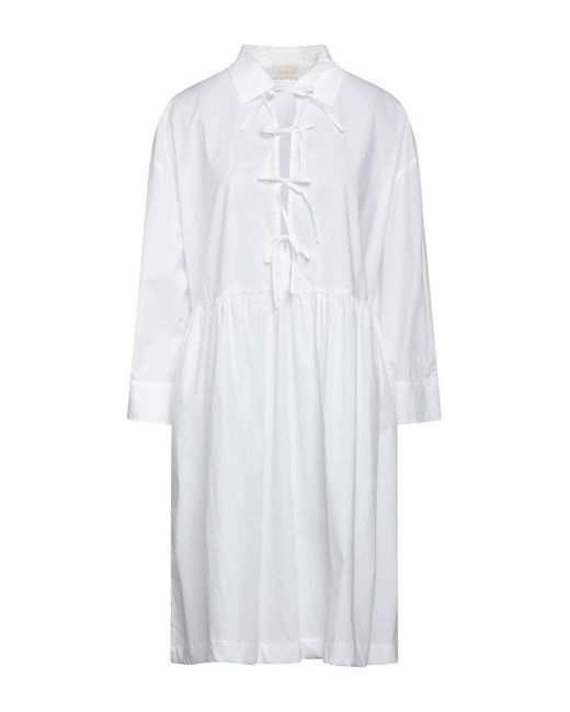 Bohelle White Midi Dress
