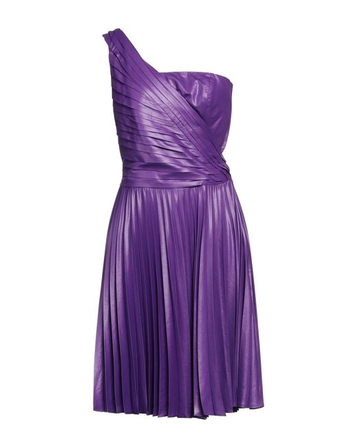 Marc Ellis Purple Midi Dress