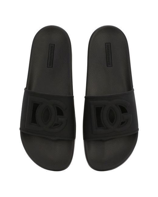 Dolce & Gabbana Sandale in Black für Herren