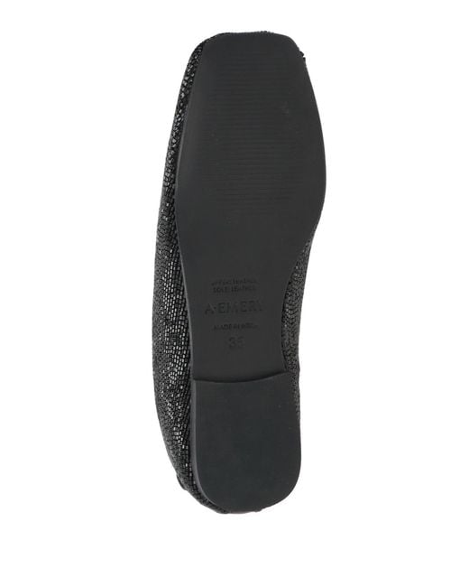 A.Emery Black Loafers Leather