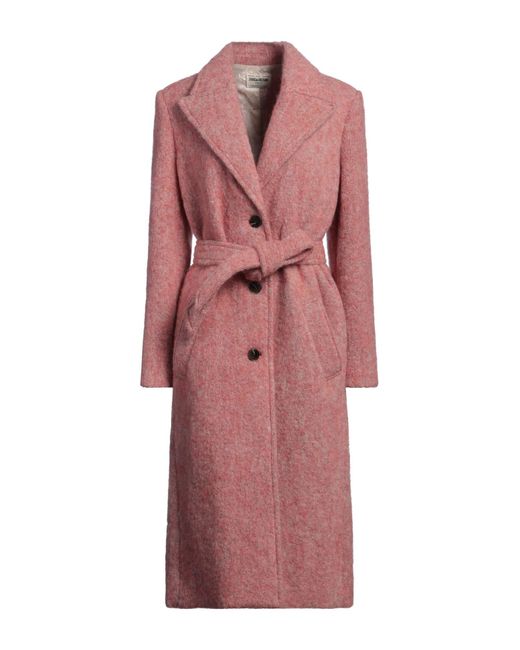 Zadig & Voltaire Pink Blush Coat Virgin Wool, Synthetic Fibers, Polyester, Mohair Wool, Acrylic