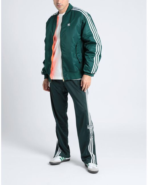 Giacca & Giubbotto di Adidas Originals in Green da Uomo