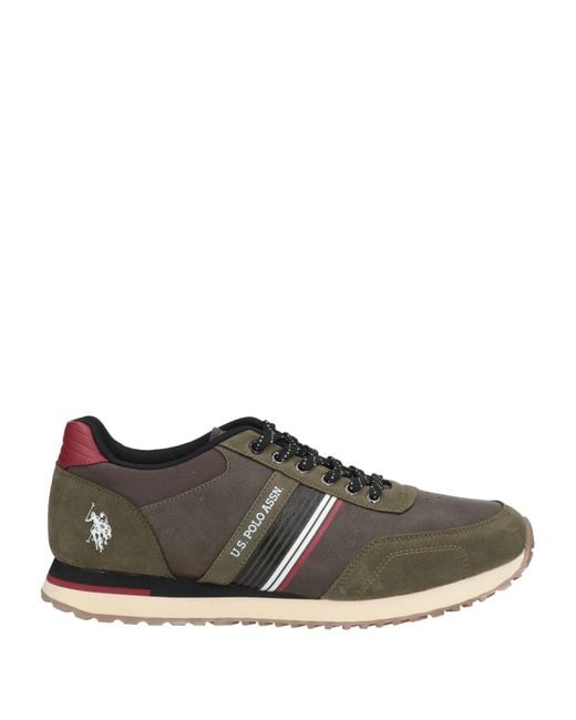 U.S. POLO ASSN. Brown Trainers for men