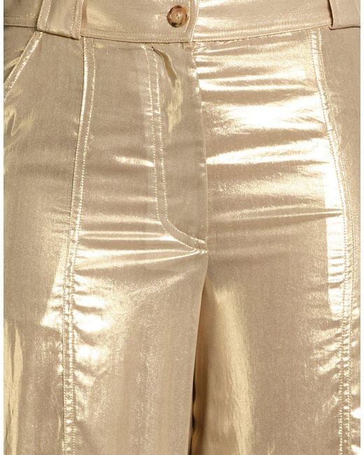 Pinko Natural Pants Polyester