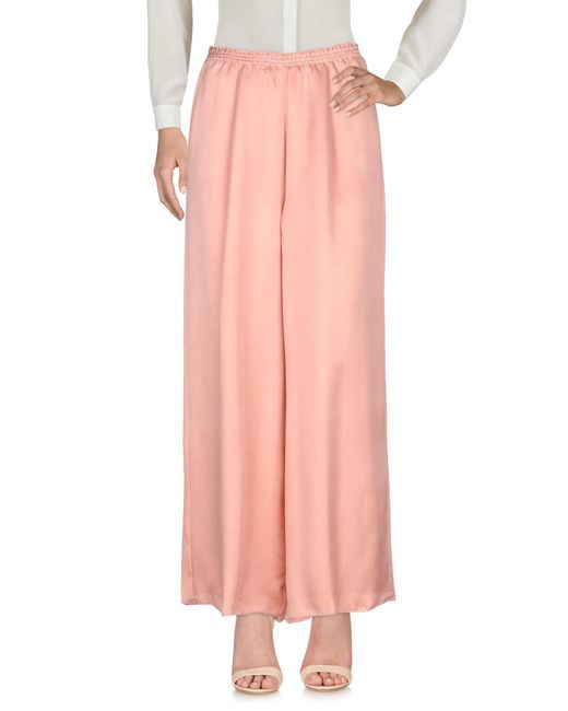 Forte_forte Pink Pants Cupro