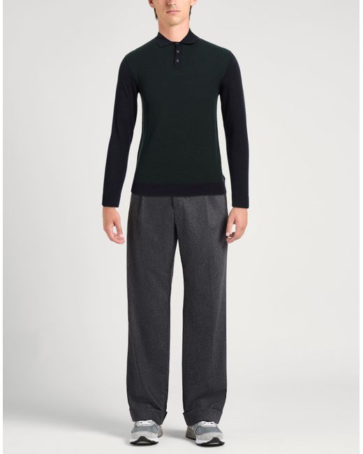 Zanone Black By Slowear Sweater Virgin Wool, Polyamide for men