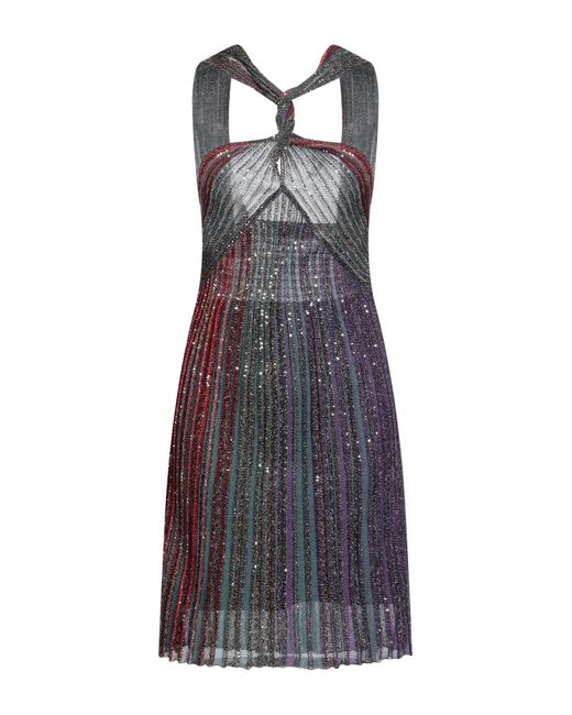 Missoni Purple Midi Dress