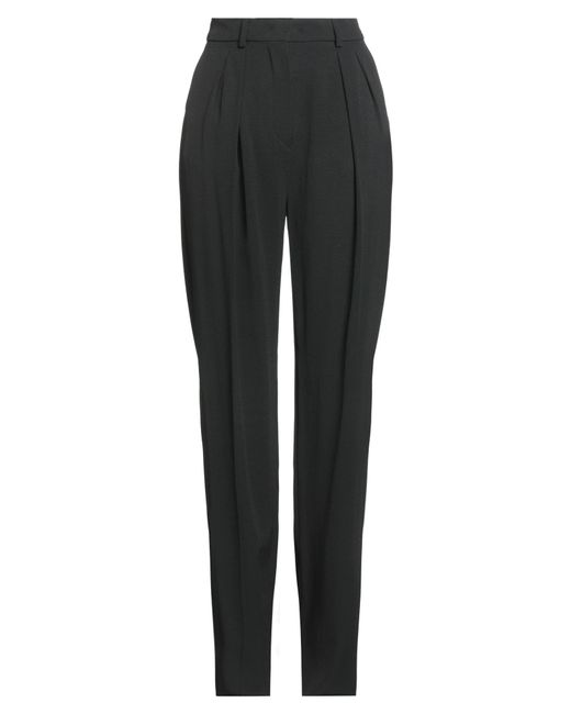 Sportmax Black Pants Viscose, Polyamide