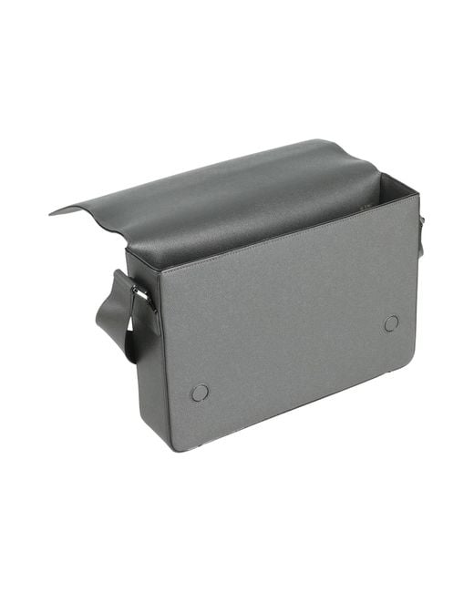 Valextra Gray Cross-body Bag for men