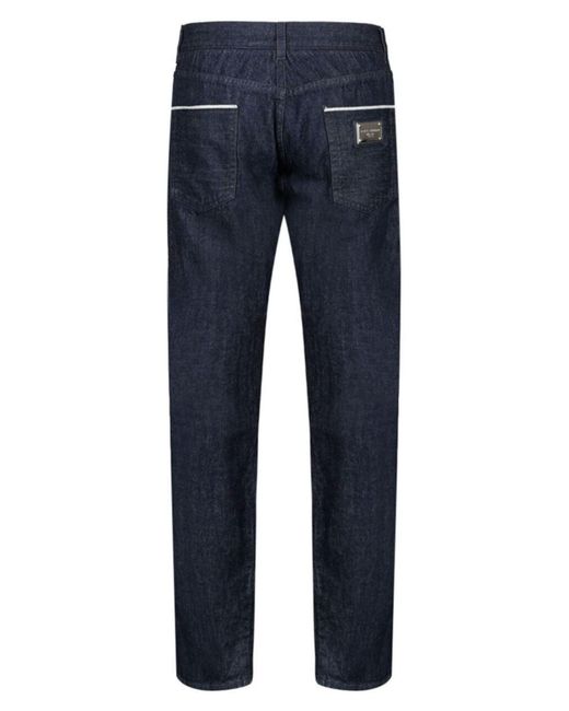 Pantaloni Jeans di Dolce & Gabbana in Blue da Uomo