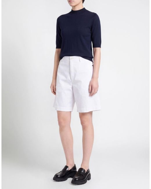 DSquared² White Shorts & Bermuda Shorts