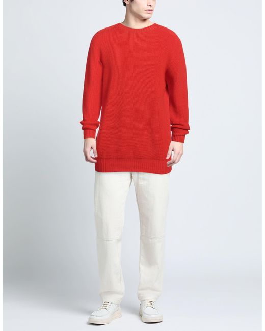 Amaranto Red Jumper for men