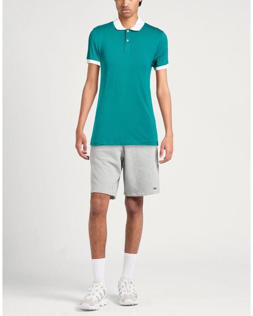 Colmar Blue Polo Shirt Supima for men