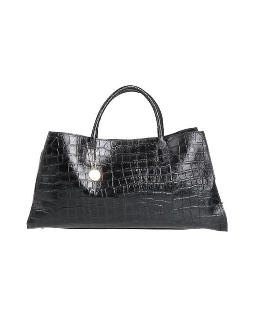 Laura Di Maggio Black Handbag Leather