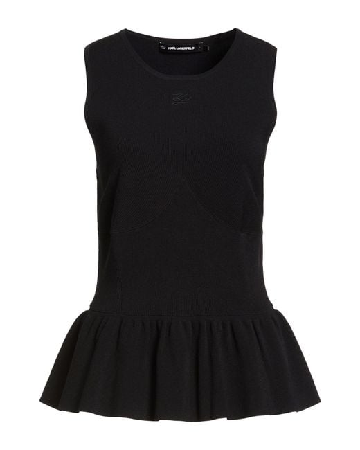 Pullover Karl Lagerfeld de color Black