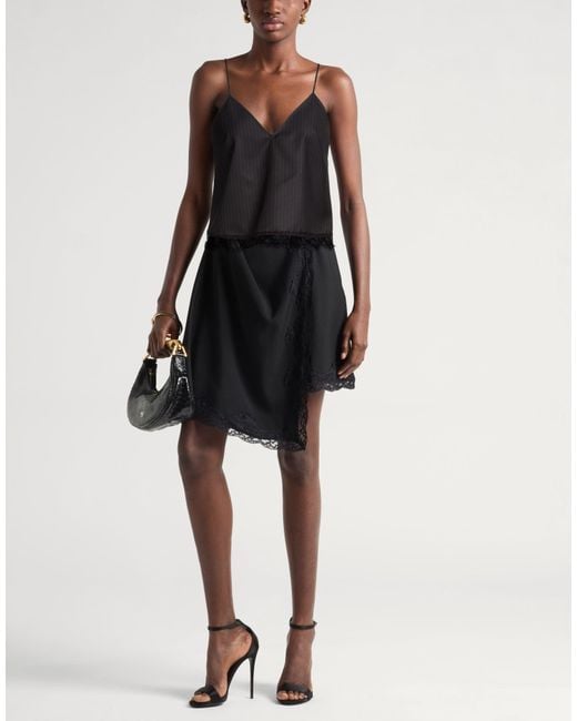 McQueen Black Top Wool