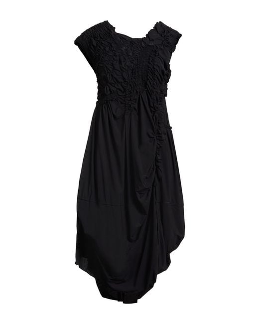 High Black Midi Dresses