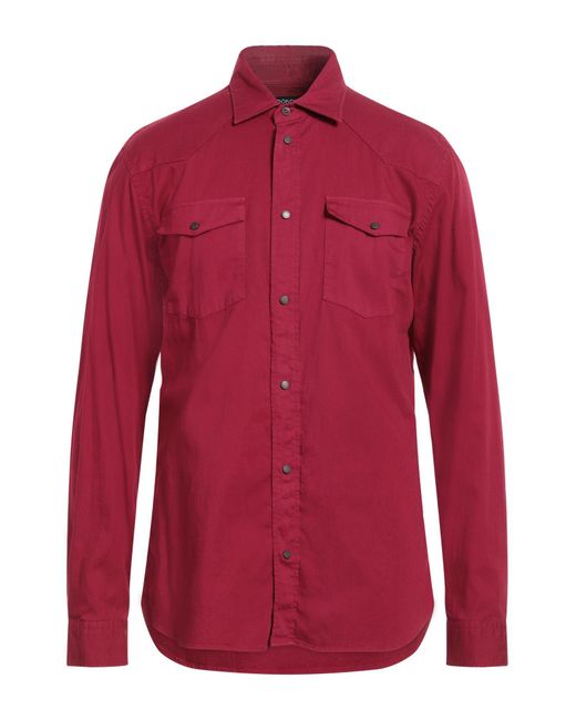 Dondup Red Shirt for men