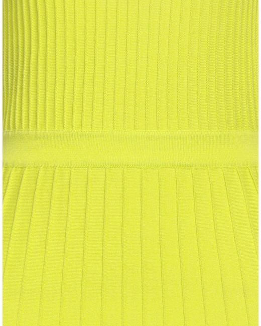 Moschino Yellow Mini Dresses