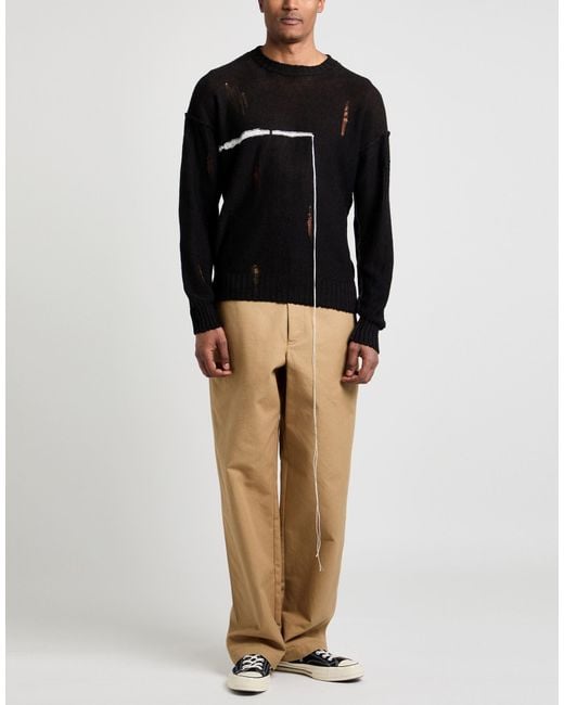 Pullover Isabel Benenato pour homme en coloris Black