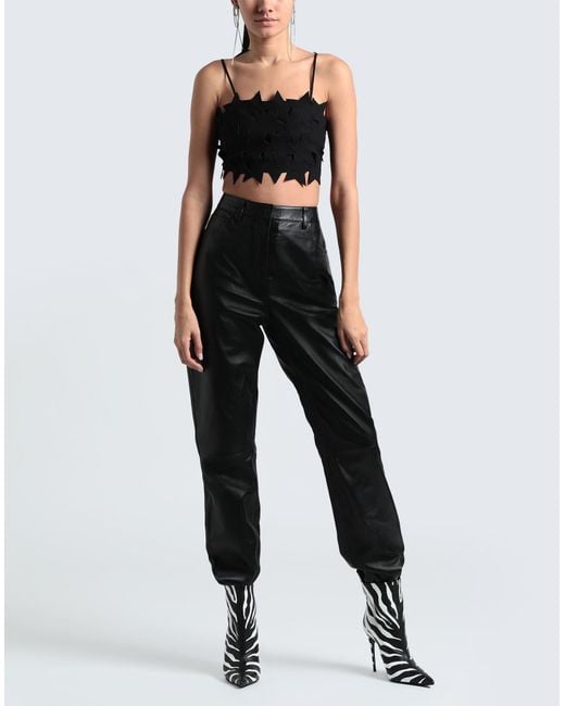 Top MSGM de color Black