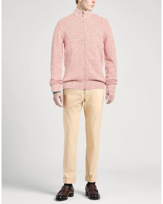 Eleventy Pink Cardigan for men