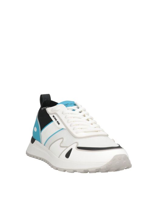 MICHAEL Michael Kors White Sneakers Textile Fibers, Synthetic Fibers