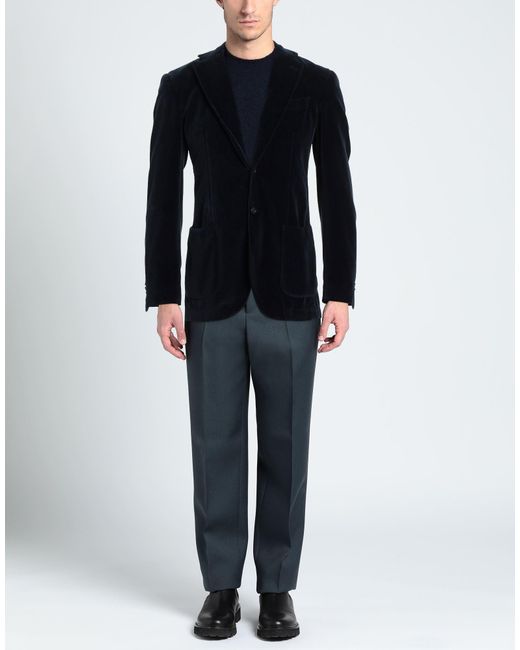 Santaniello Blue Blazer for men