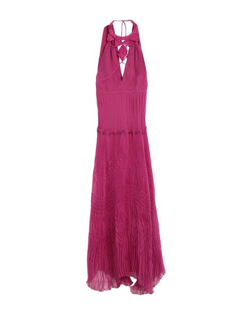 Alberta Ferretti Pink Maxi-Kleid