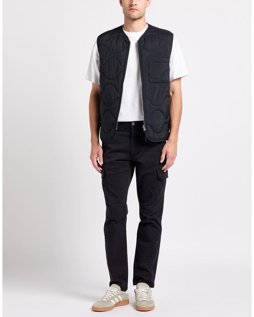 Aeronautica Militare Blue Midnight Pants Cotton, Elastane for men