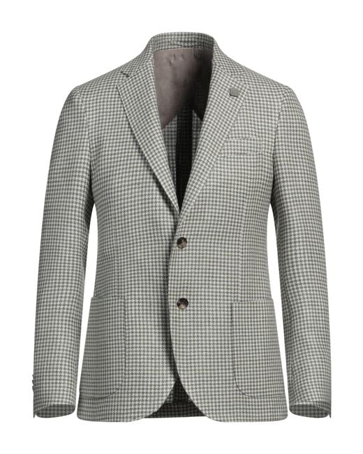 Lardini Gray Blazer for men