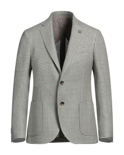 Lardini Gray Blazer for men