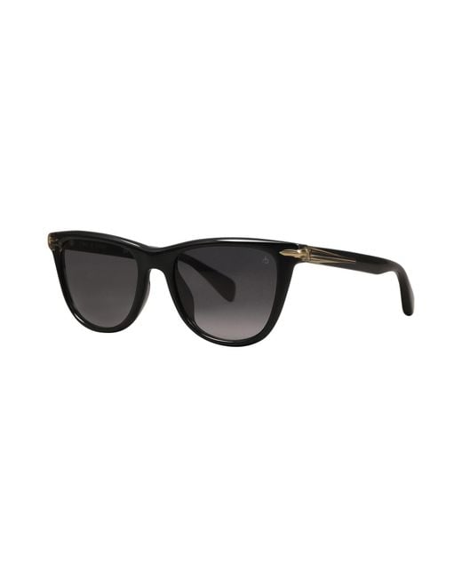 Rag & Bone Black Sunglasses