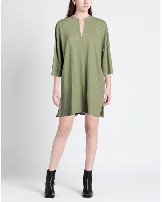 Majestic Filatures Green Mini Dress