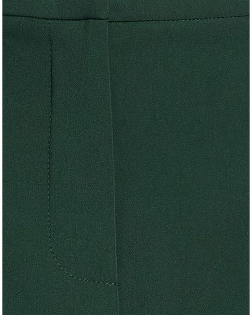 Patrizia Pepe Yellow Pants Polyester, Elastane