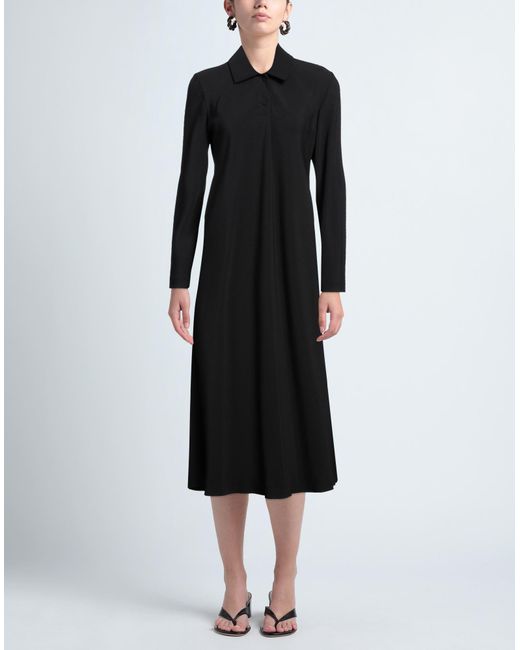Aspesi Black Midi Dress