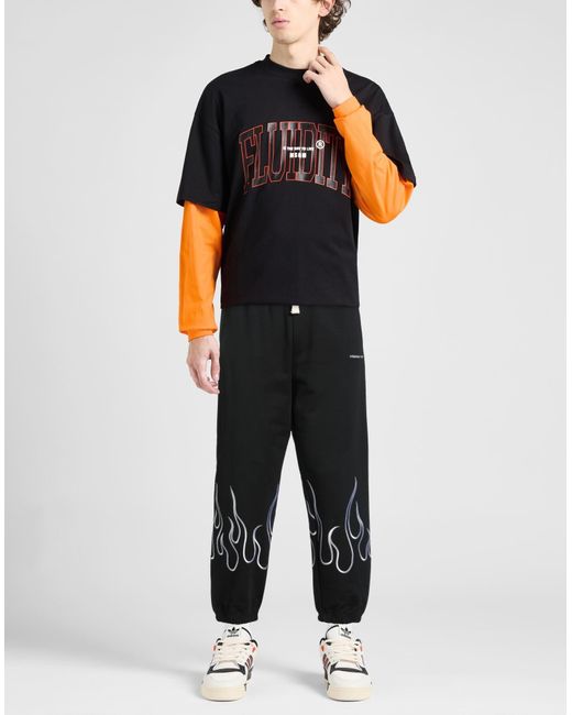 Vision Of Super Black Pants Cotton for men