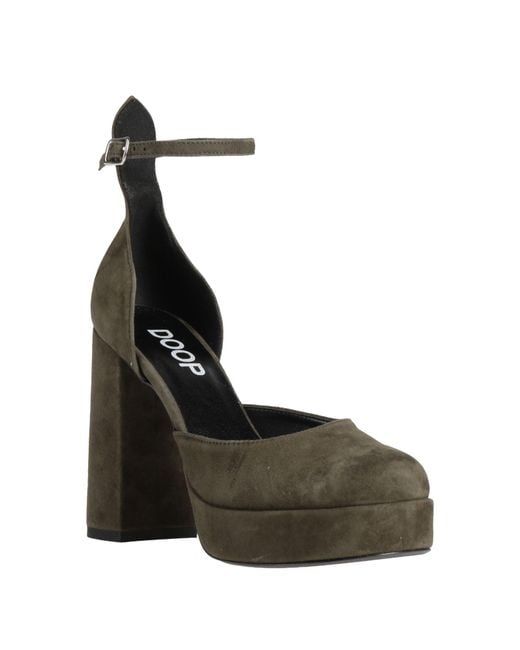 Doop Metallic Pumps Leather