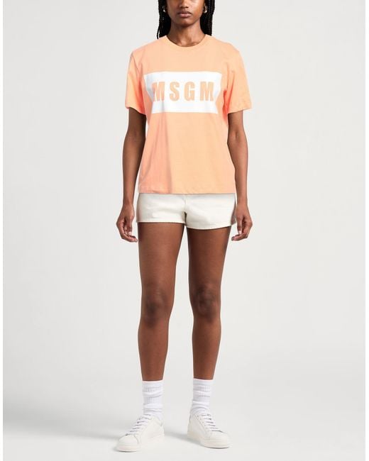 MSGM Pink T-shirt