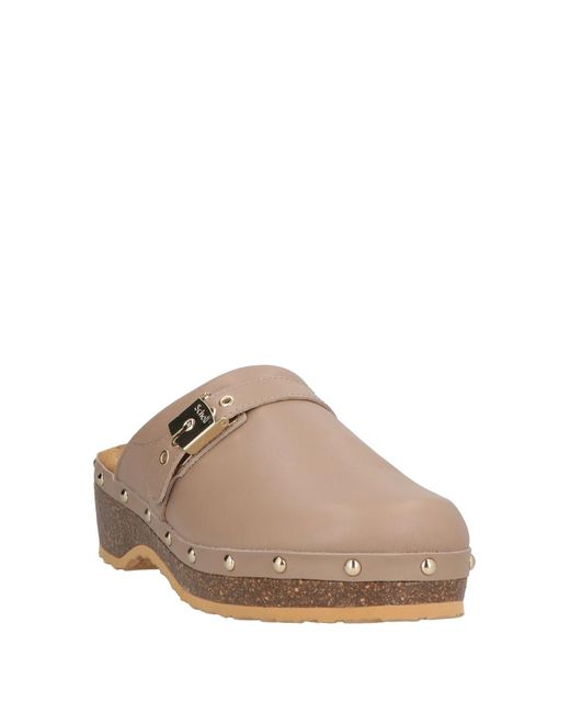 Scholl Brown Mules & Clogs