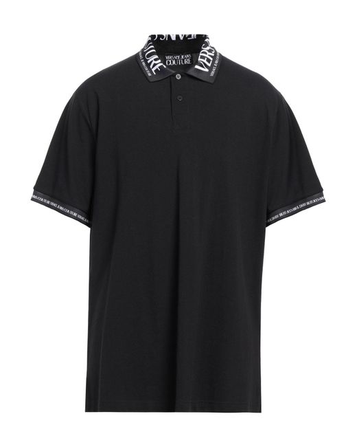 Versace Black Polo Shirt for men