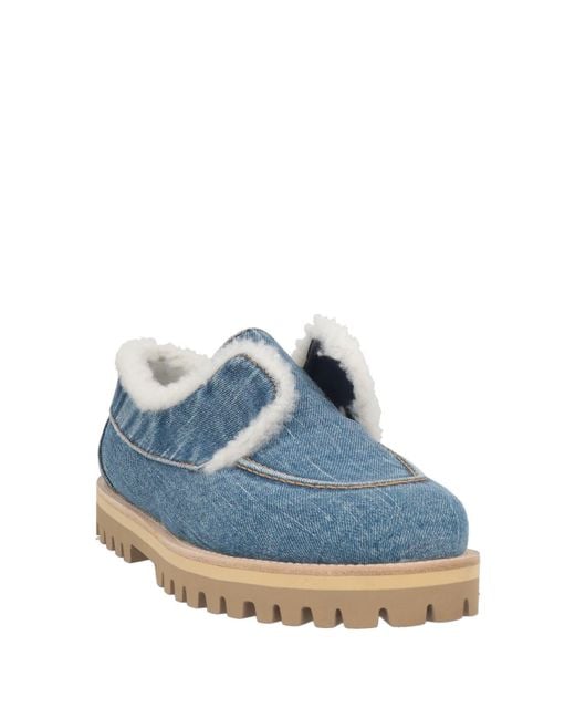 Le Silla Blue Loafers