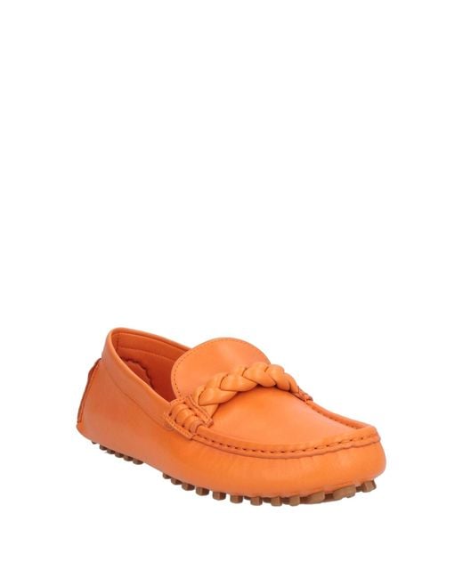 Gianvito Rossi Orange Loafer