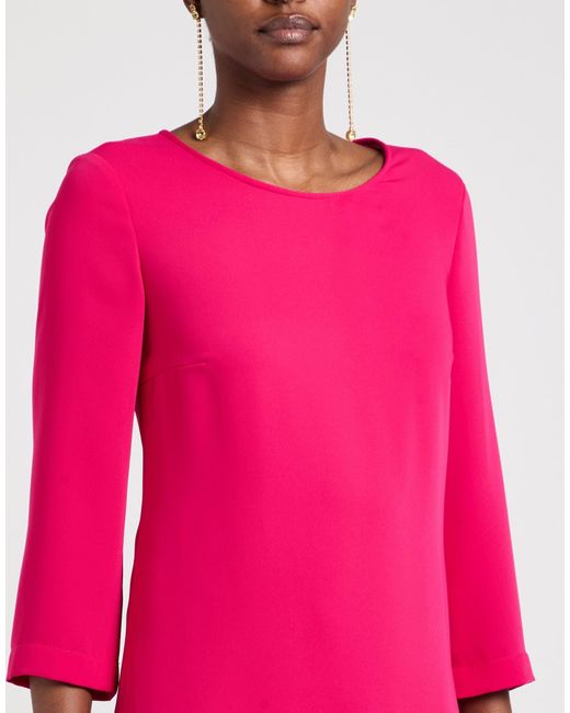 Riani Pink Mini Dress Polyester