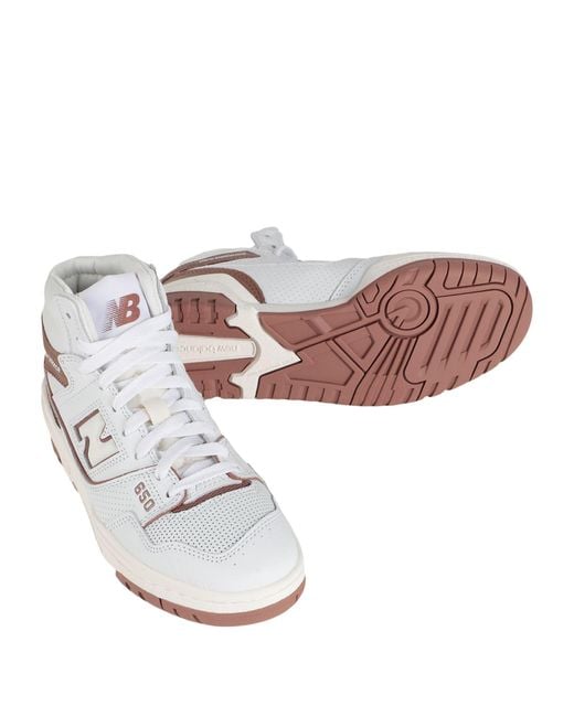 New Balance White Trainers