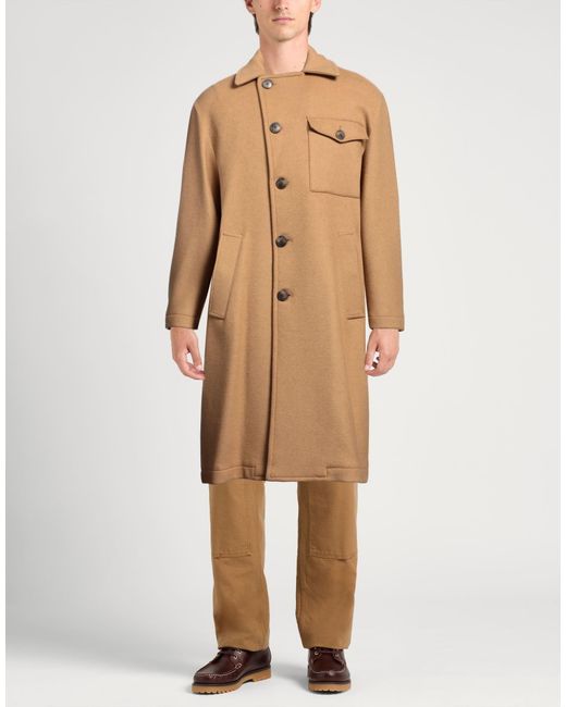 Alpha Studio Natural Coat Wool for men