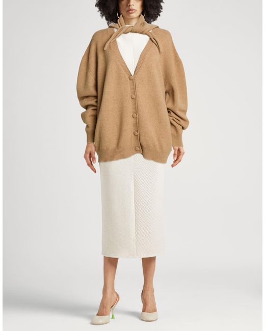 Cardigan Plan C en coloris Natural