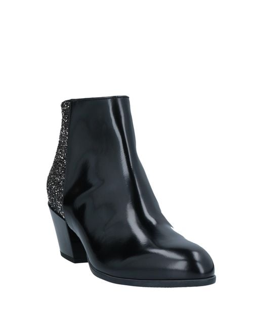 Hogan Black Ankle Boots