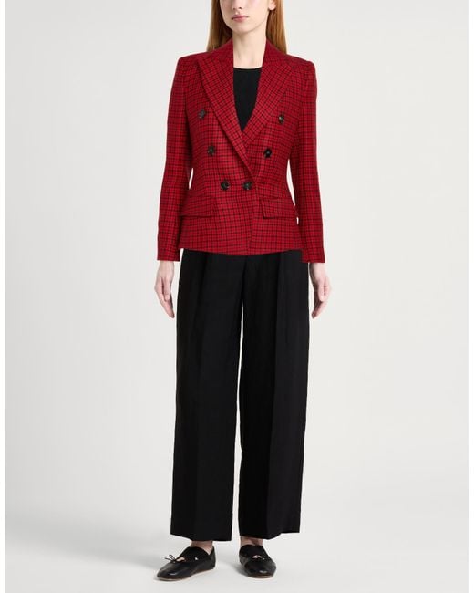 Alexandre Vauthier Red Blazer Wool